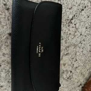 Coach checkbook wallet